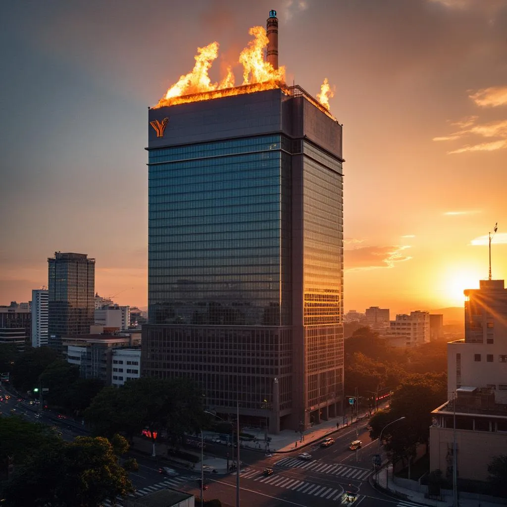 Sede central de YPF en Buenos Aires