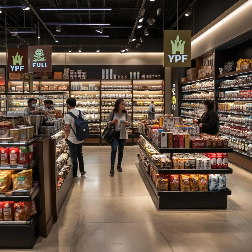 Proyecto de modernización de tiendas YPF